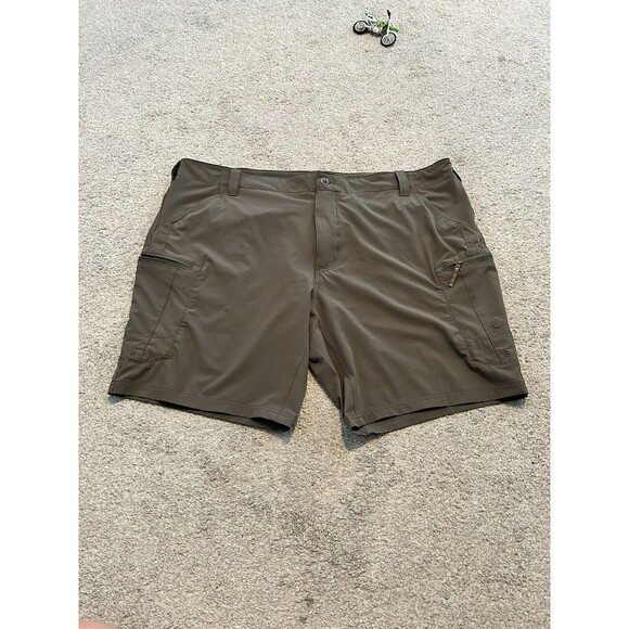5.11 Tactical Cargo Trail Shorts Mens 44 Green Hiking Camping Work 73352 9”‎ $75 - Picture 1 of 8